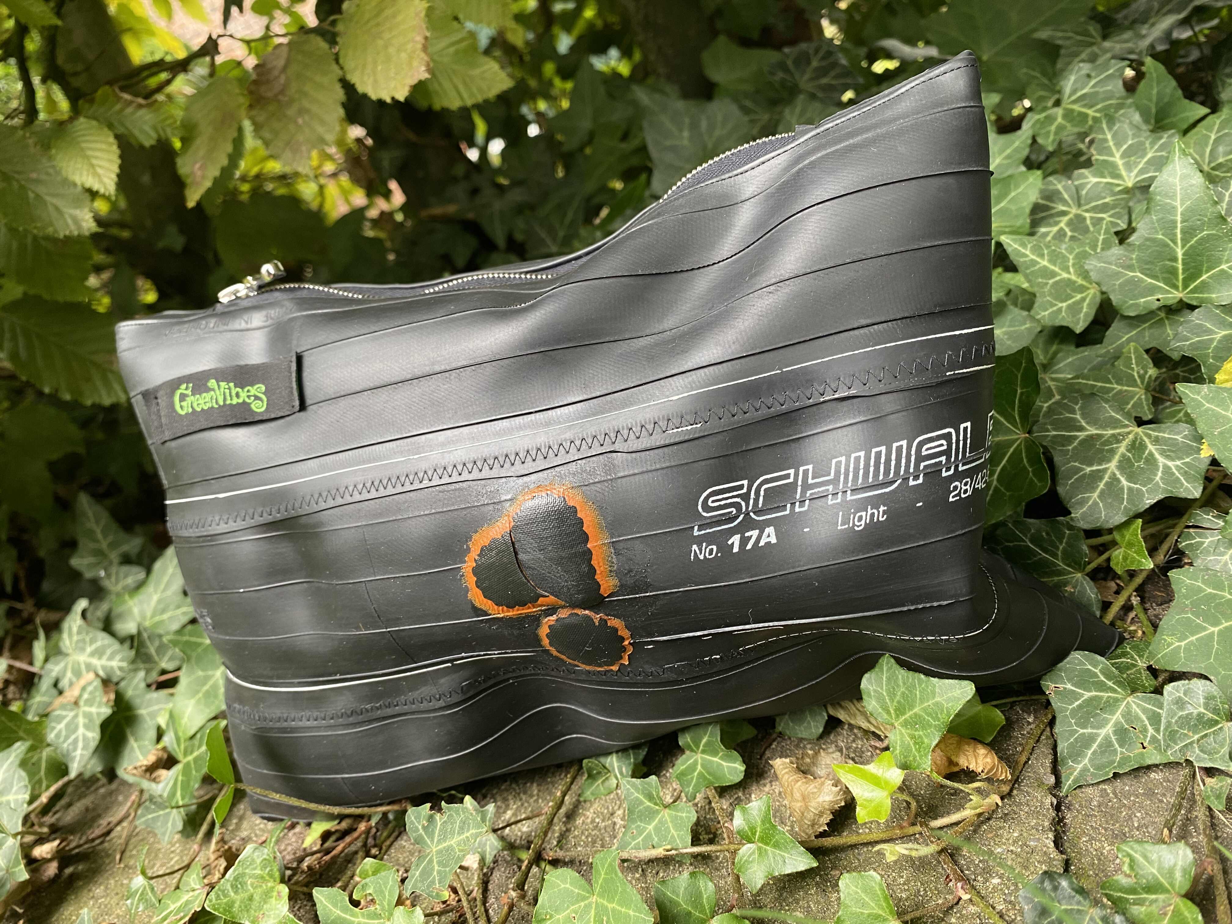 Fahrradschlauch-Tasche